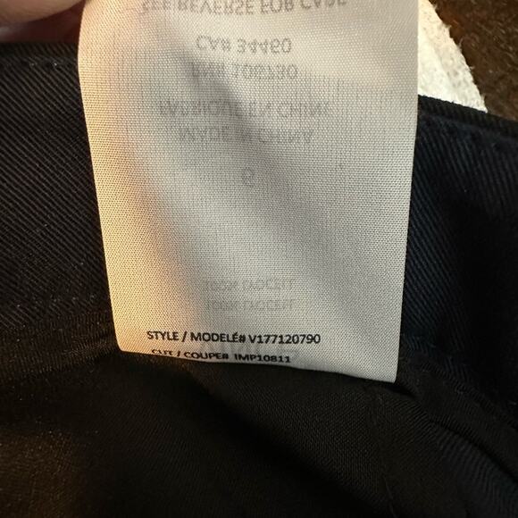 Vince Skinny Relaxed Dress Pants Navy Blue Ankle Length Size 6 - Picture 6 of 7